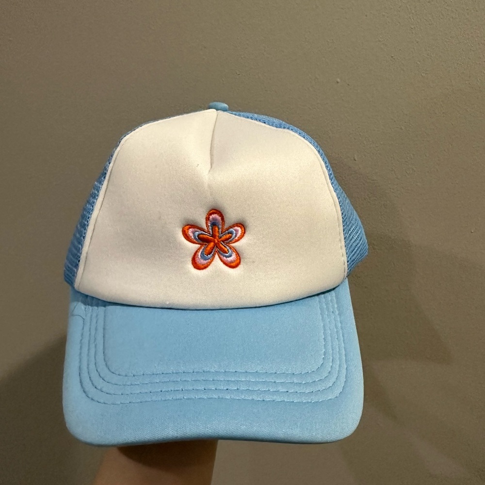 Groovy Flower Baseball Cap.